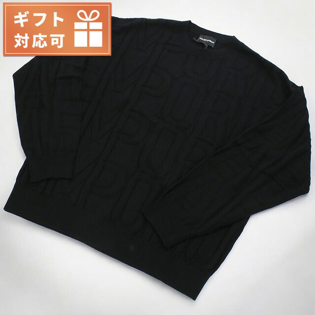 エンポリオ・アルマーニ ニット メンズ ブランド EMPORIO ARMANI 6R1MX4 BLACK ブラック ウェア 選べるモデル EMA6R1MX4A