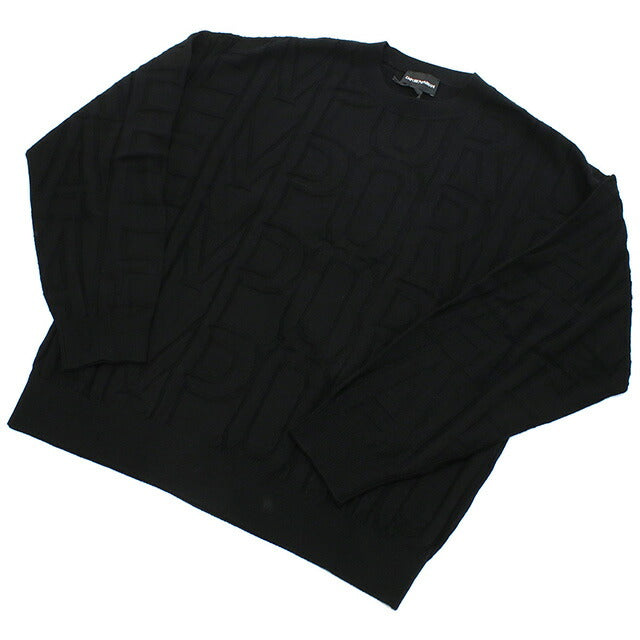 エンポリオ・アルマーニ ニット メンズ ブランド EMPORIO ARMANI 6R1MX4 BLACK ブラック ウェア 選べるモデル EMA6R1MX4A