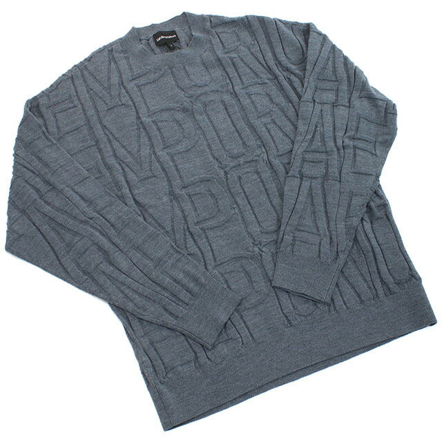 エンポリオ・アルマーニ ニット メンズ ブランド EMPORIO ARMANI 6R1MX4 GR グレー系 ウェア 選べるモデル EMA6R1MX4B
