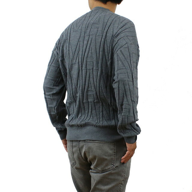 エンポリオ・アルマーニ ニット メンズ ブランド EMPORIO ARMANI 6R1MX4 GR グレー系 ウェア 選べるモデル EMA6R1MX4B