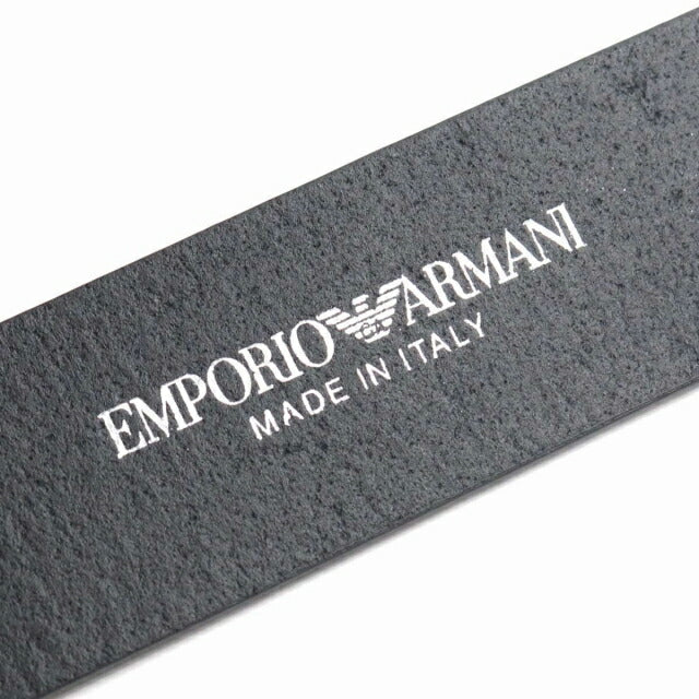 エンポリオ・アルマーニ ベルト メンズ ブランド EMPORIO ARMANI レザー イタリア Y4S196 NERO ブラック 小物 選べるモデル EMAY4S196A