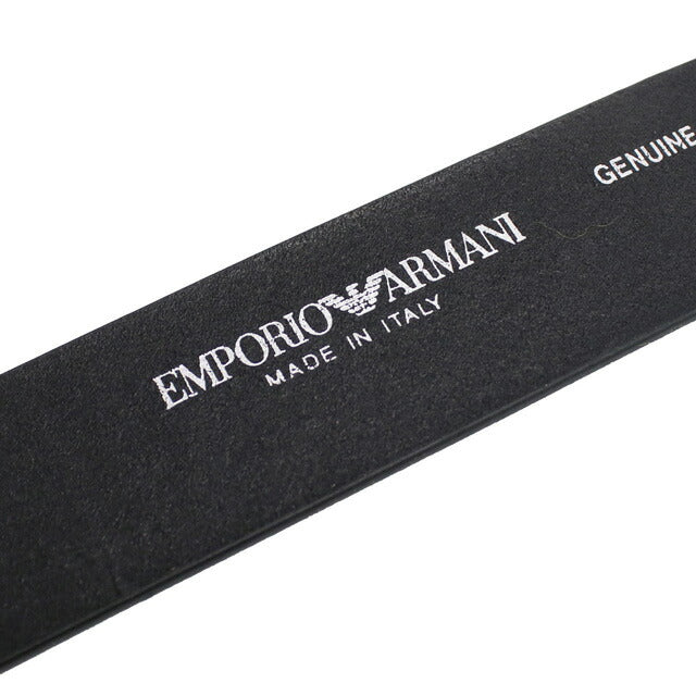 エンポリオ・アルマーニ ベルト メンズ ブランド EMPORIO ARMANI レザー イタリア Y4S522 BLACK ブラック 小物 選べるモデル EMAY4S522A