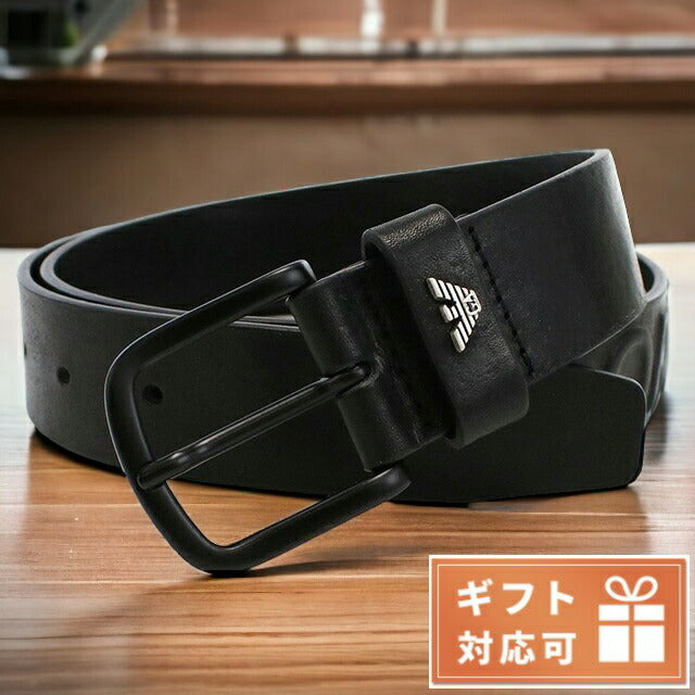 エンポリオ・アルマーニ ベルト メンズ ブランド EMPORIO ARMANI レザー イタリア Y4S524 BLACK ブラック 小物 選べるモデル EMAY4S524A