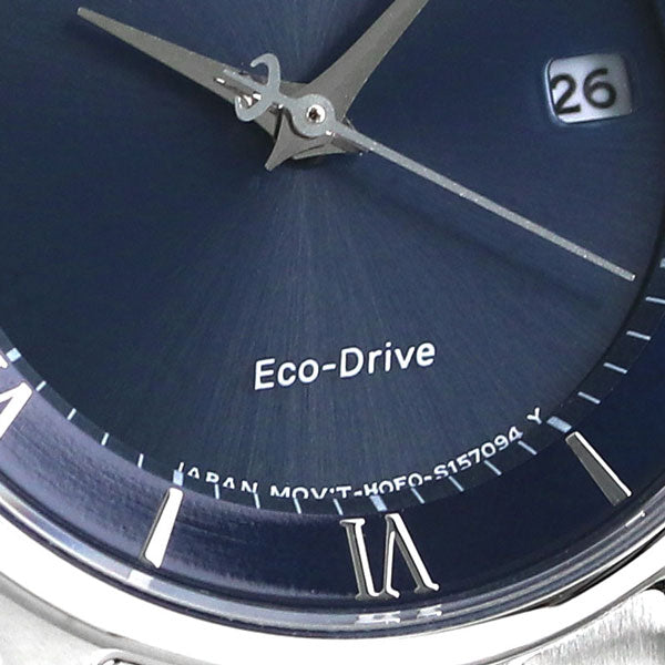 シチズン エコドライブ ソーラー電波 薄型 レディース 腕時計 ブランド ES0000-79L CITIZEN ブルー ES0000-79L