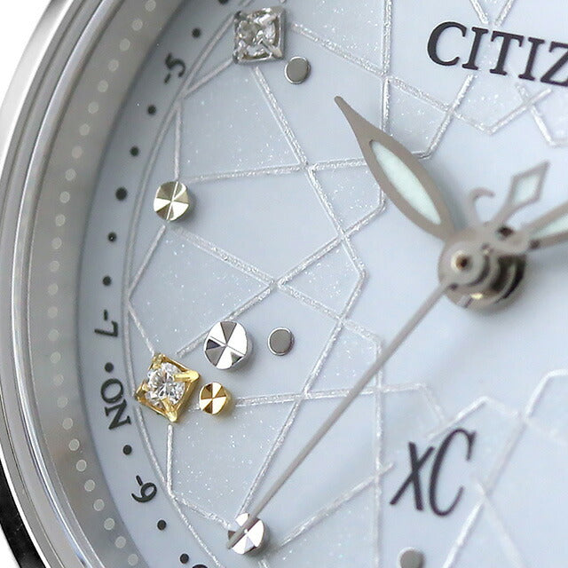 シチズン クロスシー 腕時計 ブランド レディース チタン 数量限定 ダイヤモンド 電波ソーラー CITIZEN xC ES9490-87D ES9490-87D