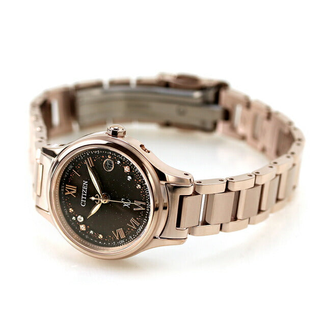 シチズン クロスシー HINODE COLLECTION 腕時計 レディース チタン 数量限定 ダイヤモンド 電波ソーラー CITIZEN xC ES9497-53E ES9497-53E