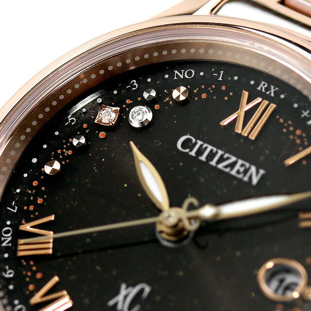 シチズン クロスシー HINODE COLLECTION 腕時計 レディース チタン 数量限定 ダイヤモンド 電波ソーラー CITIZEN xC ES9497-53E ES9497-53E