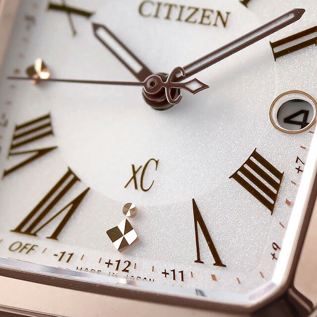 シチズン クロスシー エコドライブ電波 腕時計 ブランド レディース チタン 替えベルト 電波ソーラー CITIZEN xC ES9506-62A ES9506-62A