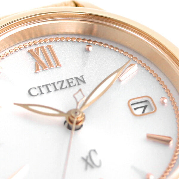 シチズン クロスシー レディース エコドライブ ソーラーmizuコレクション 日本製 腕時計 ブランド EW2633-50A CITIZEN xC シルバー ゴールド EW2633-50A