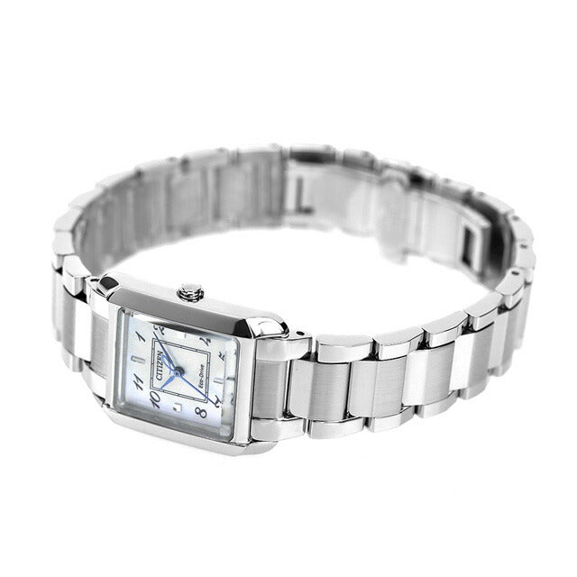 シチズン エル SQUARE Collection 光発電エコドライブ 腕時計 ブランド レディース ソーラー CITIZEN L EW5600-87D アナログ シェル EW5600-87D