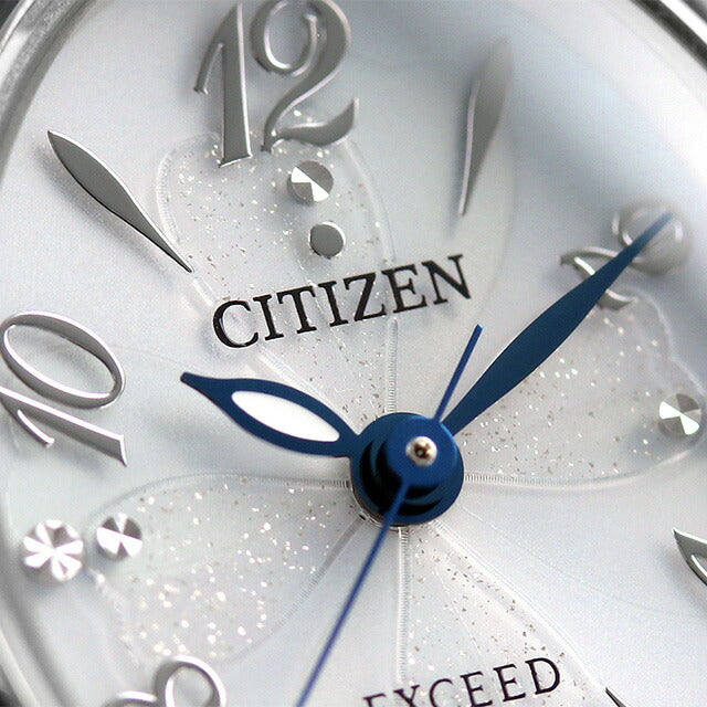 シチズン エクシード エコドライブ ソーラー腕時計 ブランド チタン ホワイト CITIZEN EX2040-55A レディース EX2040-55A