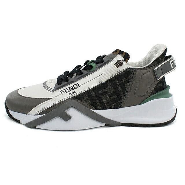 フェンディ スニーカー メンズ ブランド FENDI イタリア 7E1392 ホワイト系 グレー系 シューズ 選べるモデル FEN7E1392B