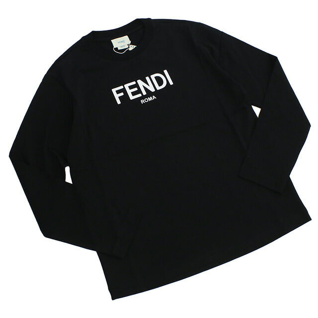 フェンディ 長袖Tシャツ キッズ ブランド FENDI ポルトガル JUI154 ブラック ウェア 選べるモデル FENJUI154A