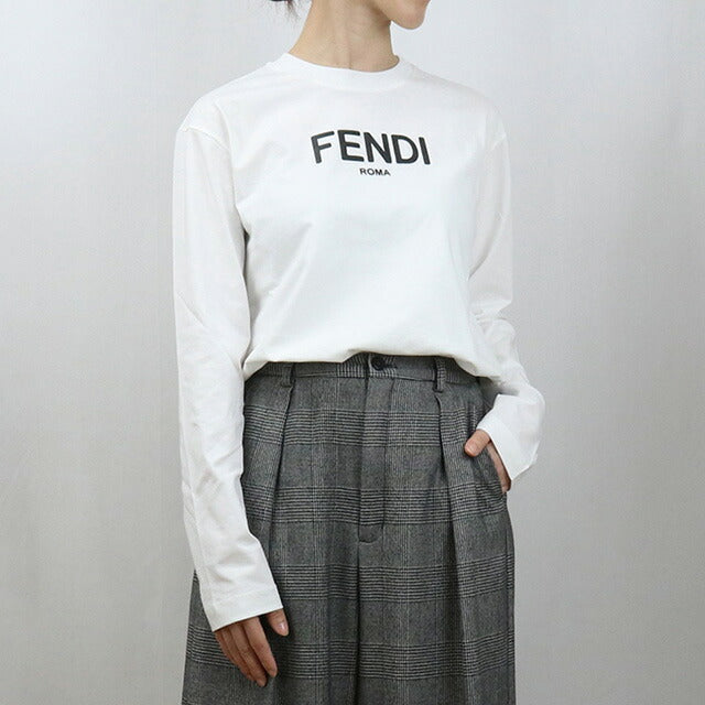 フェンディ 長袖Tシャツ キッズ ブランド FENDI ポルトガル JUI154 ホワイト系 ウェア 選べるモデル FENJUI154B