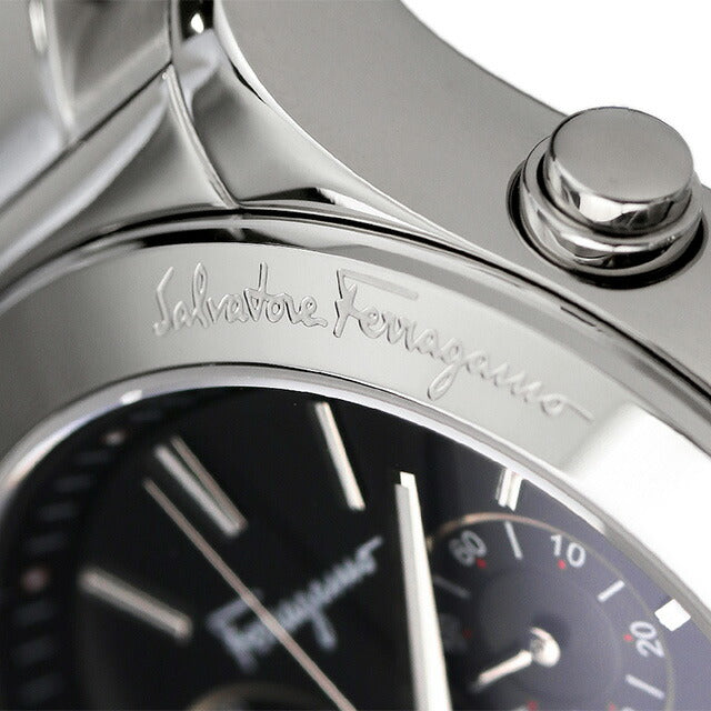 フェラガモ 1898 42mm クロノグラフ スイス製 メンズ FFM080016 腕時計 ブランド FFM080016