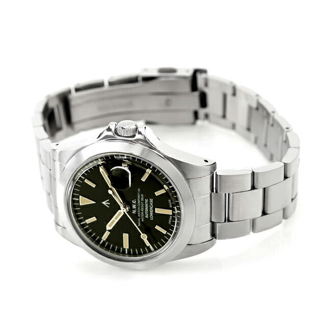 ナバルウォッチ Naval Watch Produced By LOWERCASE 自動巻き 腕時計 ブランド メンズ NAVAL WATCH FRXA001 アナログ ブラック 黒 日本製 FRXA001