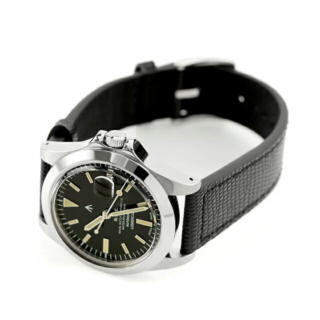 ナバルウォッチ Naval Watch Produced By LOWERCASE 自動巻き 腕時計 ブランド メンズ NAVAL WATCH FRXA002 アナログ ブラック 黒 日本製 FRXA002