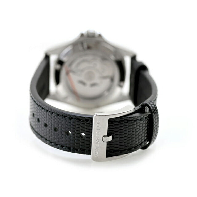 ナバルウォッチ Naval Watch Produced By LOWERCASE 自動巻き 腕時計 ブランド メンズ NAVAL WATCH FRXA002 アナログ ブラック 黒 日本製 FRXA002