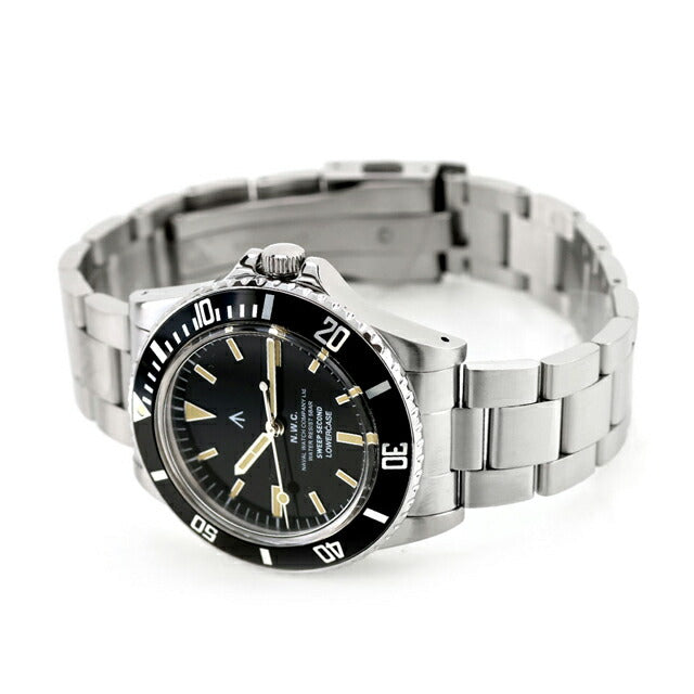 ナバルウォッチ Naval Watch Produced By LOWERCASE Sweep Second クォーツ 電池式 腕時計 ブランド メンズ NAVAL WATCH FRXE001 アナログ ブラック 黒 日本製 FRXE001