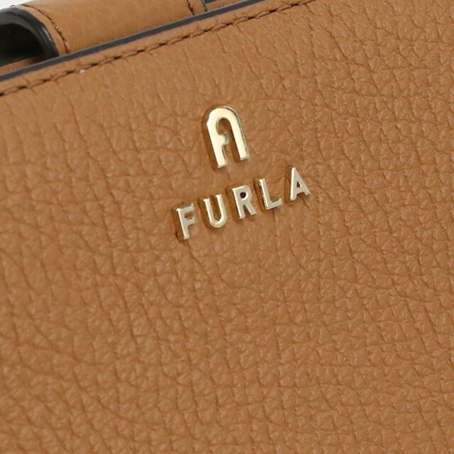 フルラ 二折財布小銭入付き レディース ブランド FURLA FURLA CAMELIA レザー WP00314 BRANDY ブラウン系 財布 FURWP00314161