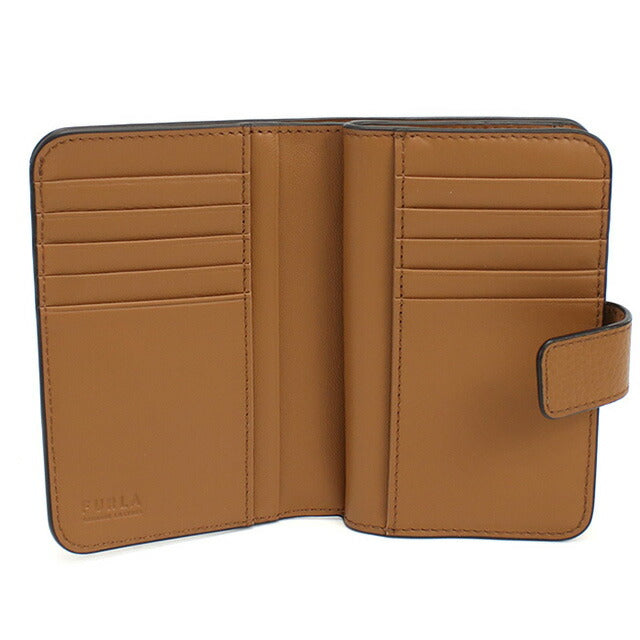 フルラ 二折財布小銭入付き レディース ブランド FURLA FURLA CAMELIA レザー WP00314 BRANDY ブラウン系 財布 FURWP00314161