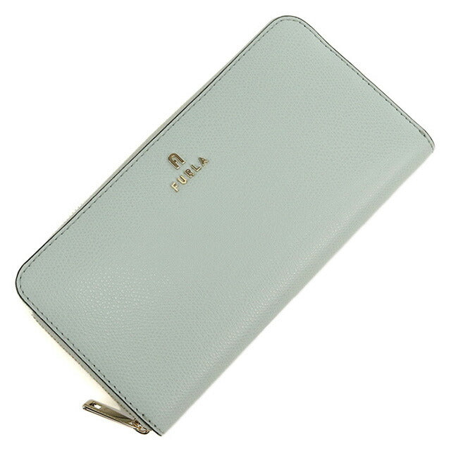 フルラ 長財布ラウンドファスナー レディース ブランド FURLA FURLA CAMELIA レザー WP00322 LAGUNA ブルー系 財布 FURWP00322101