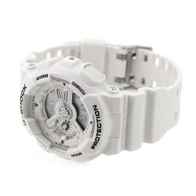 gショック ジーショック G-SHOCK スペシャルカラー マリンホワイト アナデジ GA-110MW-7ADR メンズ 腕時計 カシオ CASIO GA-110MW-7ADR
