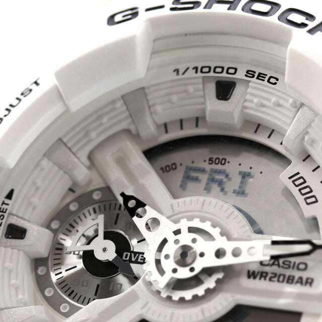 gショック ジーショック G-SHOCK スペシャルカラー マリンホワイト アナデジ GA-110MW-7ADR メンズ 腕時計 カシオ CASIO GA-110MW-7ADR