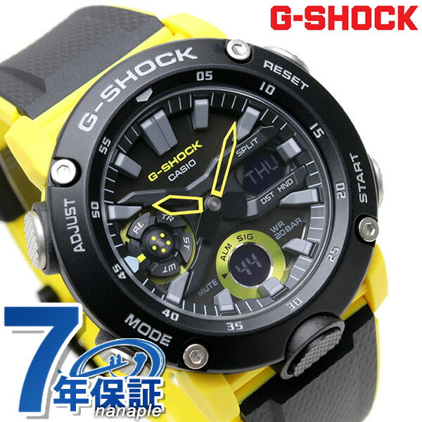gショック ジーショック G-SHOCK GA-2000 アナデジ メンズ 腕時計 ブランド GA-2000-1A9DR ブラック イエロー カシオ GA-2000-1A9DR