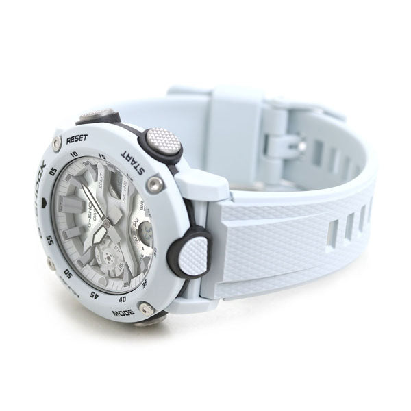 gショック ジーショック G-SHOCK GA-2000 アナデジ 腕時計 GA-2000S-7ADR シルバー ホワイト 時計 カシオ CASIO GA-2000S-7ADR