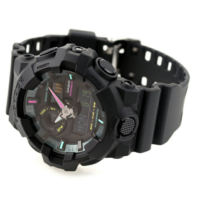 gショック ジーショック G-SHOCK GA-700MF-1A アナログデジタル GA-700シリーズ メンズ 腕時計 ブランド カシオ casio アナデジ ブラック 黒 GA-700MF-1ADR