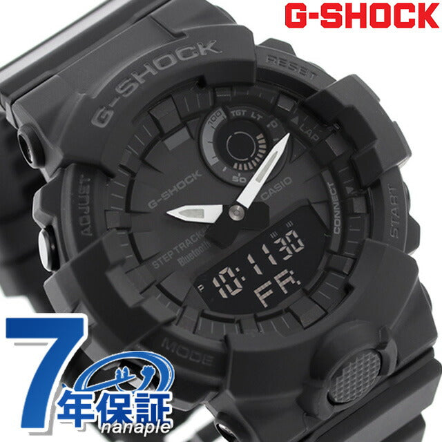 gショック ジーショック G-SHOCK ジースクワッド Bluetooth メンズ 腕時計 GBA-800-1ADR オールブラック カシオ CASIO GBA-800-1ADR