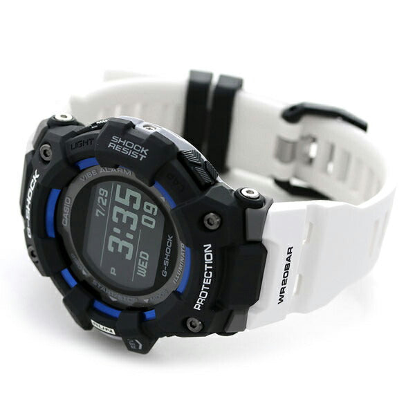 gショック ジーショック G-SHOCK メンズ 腕時計 ジースクワッド GBD-100-1A7DR 時計 Bluetooth ブラック ホワイト カシオ CASIO GBD-100-1A7DR