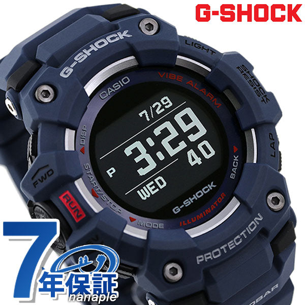 gショック ジーショック G-SHOCK メンズ 腕時計 ブランド ジースクワッド GBD-100-2DR 時計 Bluetooth ブラック ネイビー 時計 カシオ GBD-100-2DR