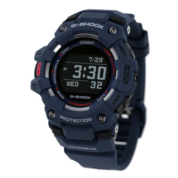 gショック ジーショック G-SHOCK メンズ 腕時計 ブランド ジースクワッド GBD-100-2DR 時計 Bluetooth ブラック ネイビー 時計 カシオ GBD-100-2DR