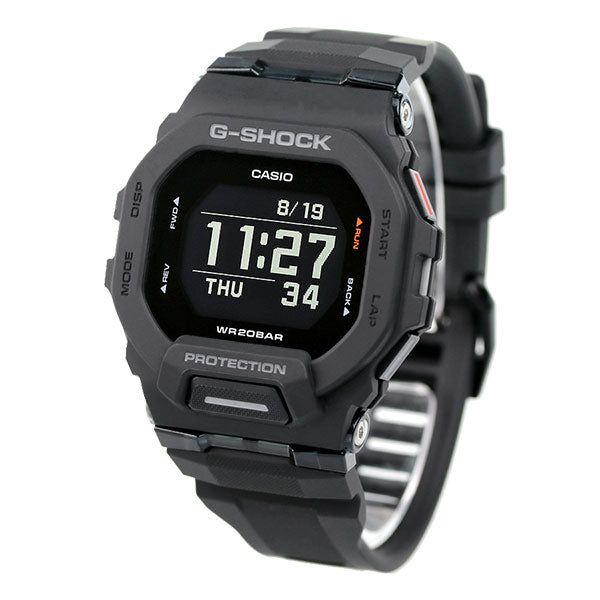gショック ジーショック G-SHOCK ジースクワッド メンズ 腕時計 ブランド GBD-200-1DR オールブラック 黒 カシオ GBD-200-1DR