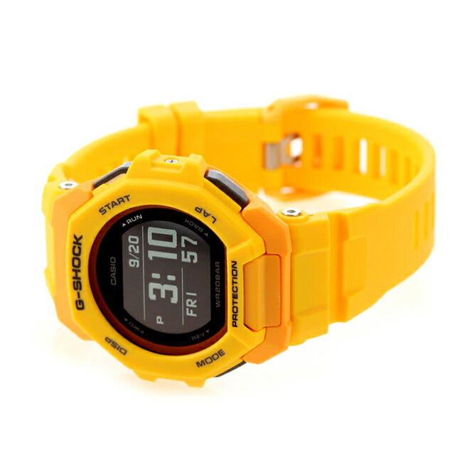 gショック ジーショック G-SHOCK GBD-300-9 G-SQUAD GBD-300シリーズ Bluetooth メンズ 腕時計 ブランド カシオ casio デジタル イエロー GBD-300-9DR