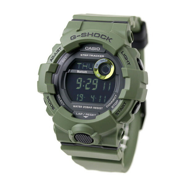 gショック ジーショック G-SHOCK G-SQUAD GBD-800 メンズ 腕時計 ブランド GBD-800UC-3DR 黒 ブラック カーキ カシオ GBD-800UC-3DR