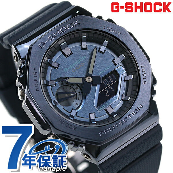 gショック ジーショック G-SHOCK GM-2100 8角形 クオーツ メンズ 腕時計 ブランド GM-2100N-2ADR ブルー カ – 腕時計 のななぷれ