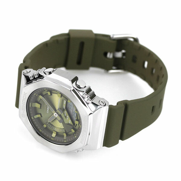 gショック ジーショック G-SHOCK GM-S2100 クオーツ メンズ 腕時計 ブランド GM-S2100-3ADR グリーン カシオ GM-S2100-3ADR
