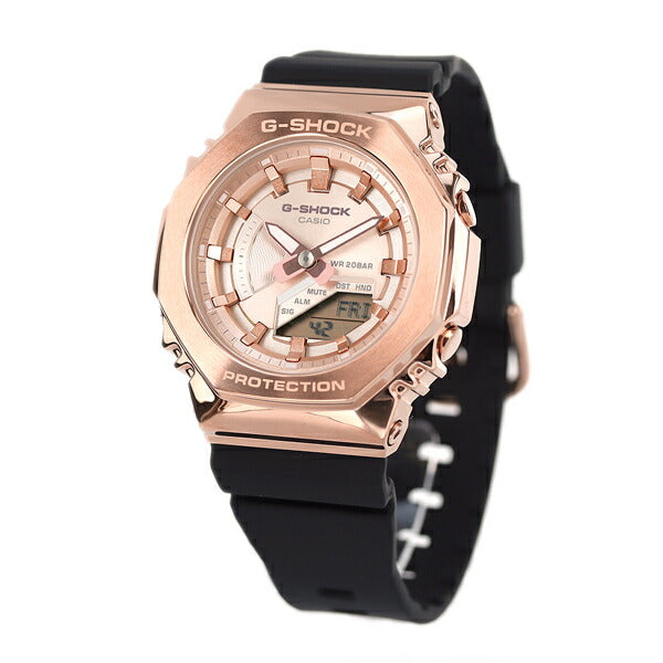 gショック ジーショック G-SHOCK GM-S2100 Sシリーズ クオーツ メンズ 腕時計 GM-S2100PG-1A4DR ピンクゴールド ブラック カシオ CASIO GM-S2100PG-1A4DR