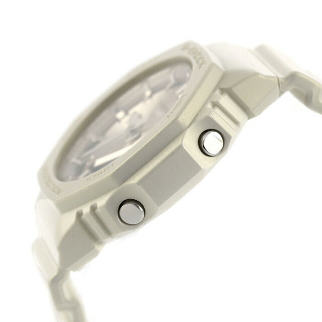 gショック ジーショック G-SHOCK クォーツ 電池式 GMA-P2100ST-7A アナログデジタル レディース 腕時計 ブランド カシオ casio アナデジ ゴールド ホワイト 白 GMA-P2100ST-7ADR