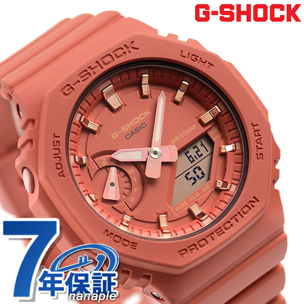gショック ジーショック G-SHOCK 腕時計 海外モデル クオーツ メンズ GMA-S2100-4A2DR コーラル カシオ CASIO GMA-S2100-4A2DR