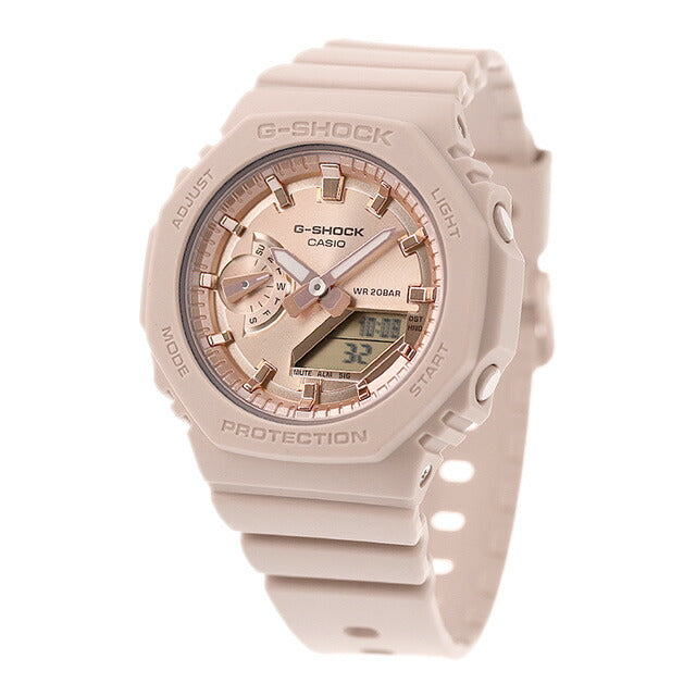 gショック ジーショック G-SHOCK GMA-S2100MD-4A アナログデジタル ユニセックス メンズ レディース 腕時計 ブランド カシオ casio アナデジ ピンクゴールド ピンクグレージュ GMA-S2100MD-4ADR