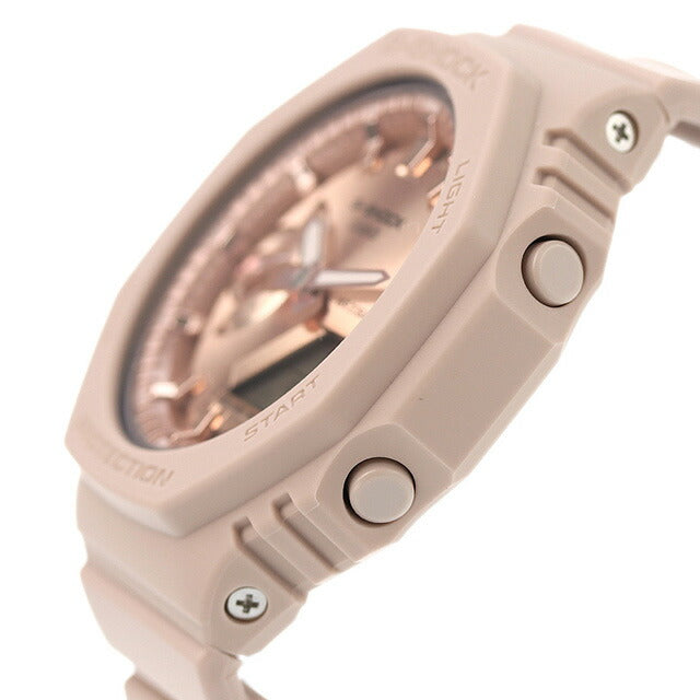 gショック ジーショック G-SHOCK GMA-S2100MD-4A アナログデジタル ユニセックス メンズ レディース 腕時計 ブランド カシオ casio アナデジ ピンクゴールド ピンクグレージュ GMA-S2100MD-4ADR