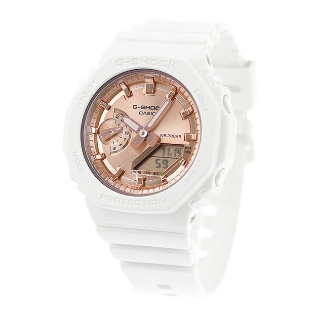 gショック ジーショック G-SHOCK GMA-S2100MD-7A アナログデジタル ユニセックス メンズ レディース 腕時計 ブランド カシオ casio アナデジ ピンクゴールド ホワイト 白 GMA-S2100MD-7ADR