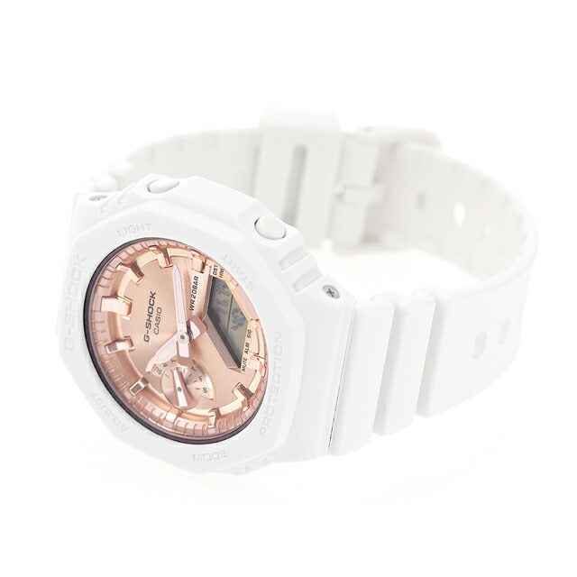 gショック ジーショック G-SHOCK GMA-S2100MD-7A アナログデジタル ユニセックス メンズ レディース 腕時計 ブランド カシオ casio アナデジ ピンクゴールド ホワイト 白 GMA-S2100MD-7ADR