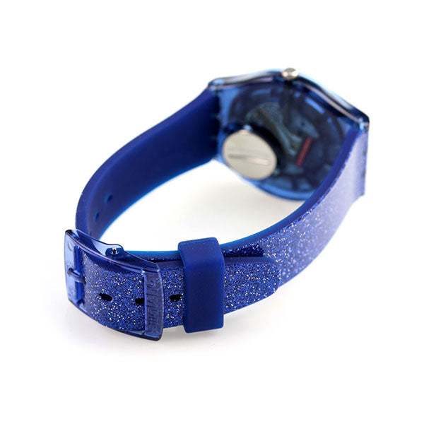 スウォッチ レディース 腕時計 ブランド BLUMINO クオーツ GN270 時計 ブルミノ 34mm ブルー GN270