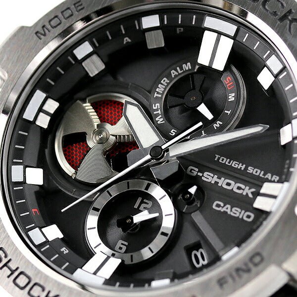 gショック ジーショック G-SHOCK Gスチール クロノグラフ モバイルリンク Bluetooth GST-B100-1AER 腕時計 ブランド カシオ メンズ GST-B100-1AER