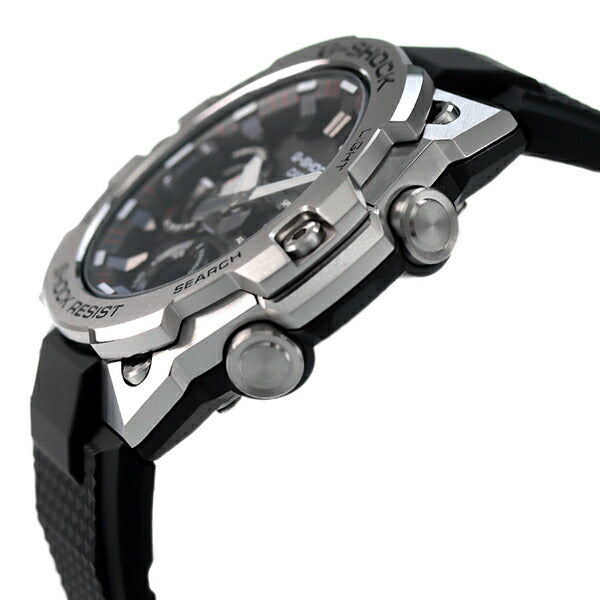 gショック ジーショック G-SHOCK Gスチール GST-B400 ワールドタイム ソーラー メンズ 腕時計 ブランド GST-B400-1ADR ブラック カシオ GST-B400-1ADR